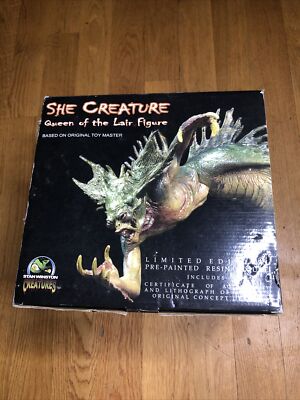 She Creature Queen Of The Lair Resin Statue Figure ~ This Piece Is