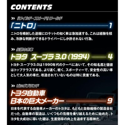 DeAgostini Fast & Furious #3 Toyota Supra MARK Ⅳ 4 Wild Speed Car