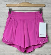 Lululemon Hotty Hot High Rise Short 4 Size 4 Sonic Pink SNCP 00386