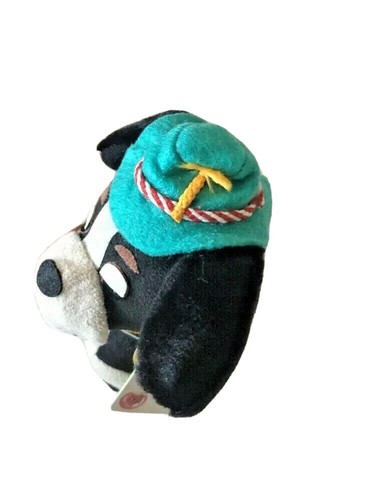 Auténtico animal de peluche Dakin Dream Pets Bernard perro blanco y negro 46171 nuevo con etiquetas - Imagen 11 de 12