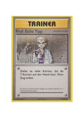 Pokemon - Evolution  84/108 Trainer - Prof. Eichs Tipp