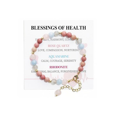 Pregnancy Gifts for Expecting Mom, Crystal Bracelet First Time Mom Gifts, Hea...