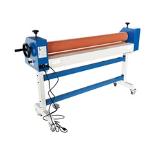 63inch Electric/Manual Heavy Duty Cold Laminating Machine Heavy Duty Soft Roller