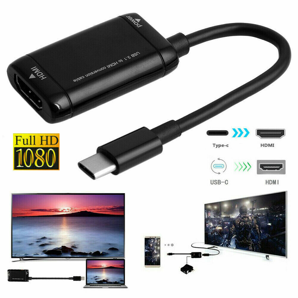 Hdmi Cable Hdmi To Usb C Android Usb C Android Mobile To Hdmi