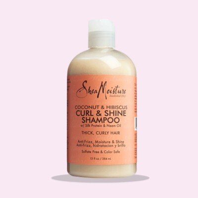 Shea Moisture Coconut & Hibiscus Curl & Shine Shampoo 384ml