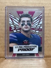 Sam Huard 2024 Leaf Football 1/1 Pre Production Proof