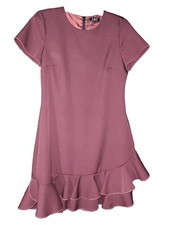 VTG 90s SHEATH DRESS Fully Lined NEW WITHOUT TAGS Wine Color + FREE SHIPPING!