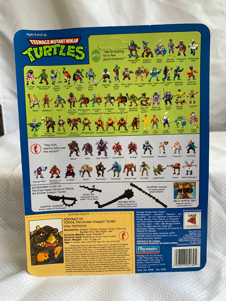 1990 Playmates Toys 