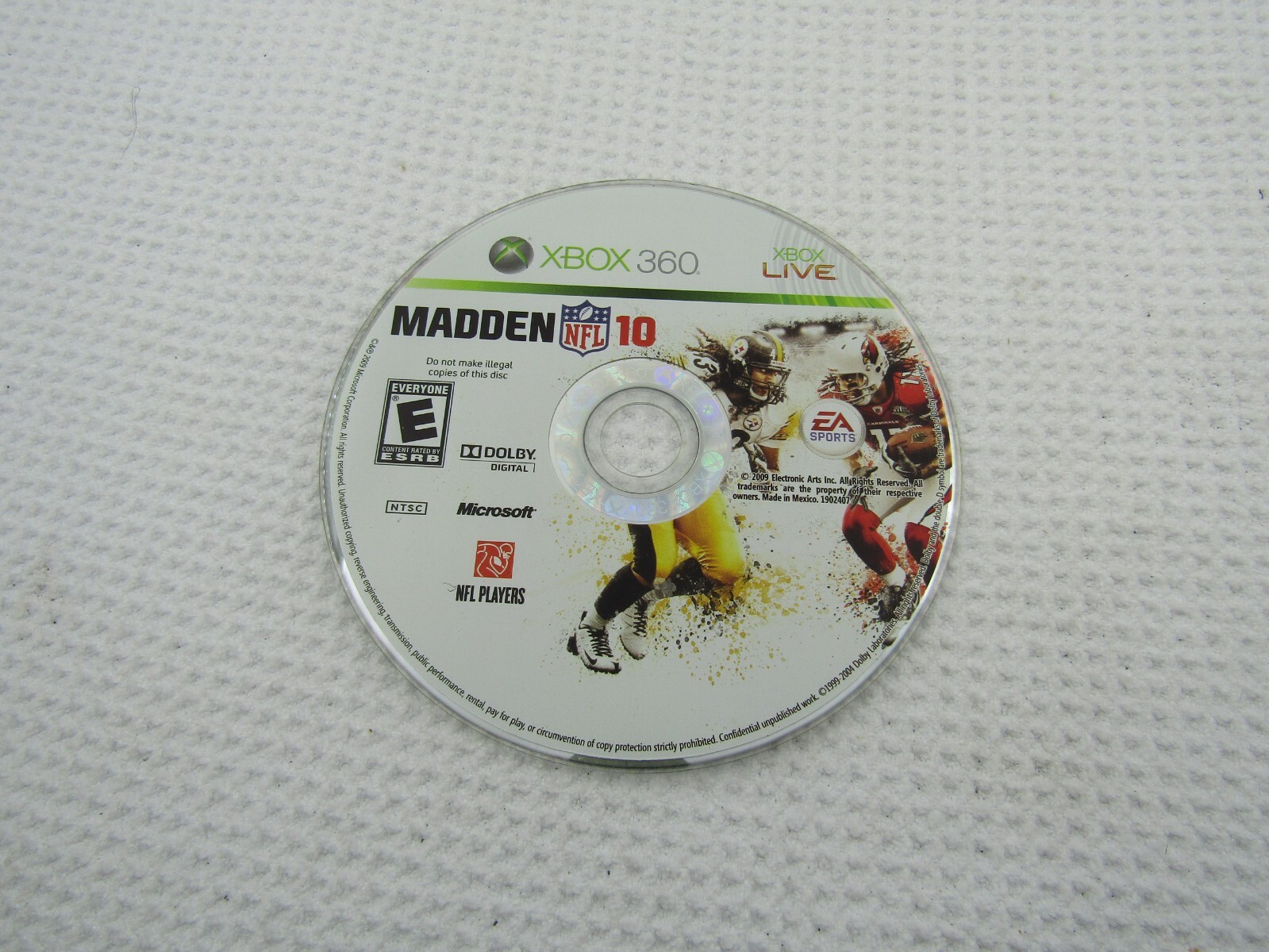 Madden 10 EA Sports 2009 Video Game Xbox 360 Disc only. 14633190243 eBay