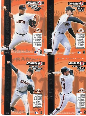 MLB SHOWDOWN 2000 1ST EDITION SAN FRANCISCO GIANTS  $.99 U PICK THE CARD $1 S/H