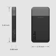 10000mAh 22.5W Ultralight Power Bank With LCD display Fast Charging For Phone