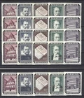 1953 Ank.998-1002 Evang. Schule 5 Sätze postfrisch