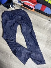 Vintage 70-80's Adidas Nylon Blue Track Pants Size 168 4/46 VENTEX RARE Men  s