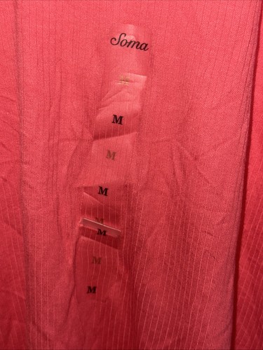 NEU MIT ETIKETT SOMA COOL NIGHTS KORALLE SPITZENBESATZ TRÄGERTOP PYJAMA OBERTEIL GRÖSSE M Medium D1 - Bild 4 von 12