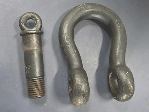 Large Heavy Duty USA 17 Ton CM Shackle Clevis Rigging Cable Lifting WLL 17T 