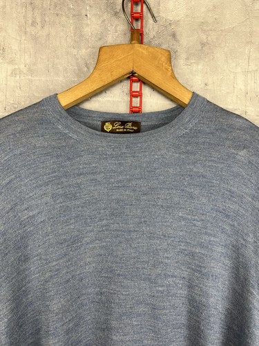 Loro Piana Mens Pullover Wool Size 54 - Picture 4 of 10