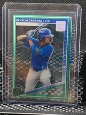 Kevin Alcantara 2025 Donruss Clearly #122 - Cubs