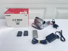 Canon ZR850 MiniDV Digital Video Camcorder Silver Tested