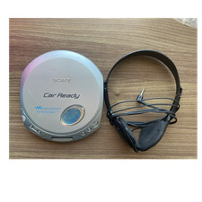 Sony Walkman D-E356CK Car Ready CD Player CD-R/RW w/ Original Headphones Tested