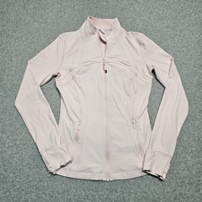 Lululemon Define Nulu Jacket Strawberry Milkshake Pink Size 8