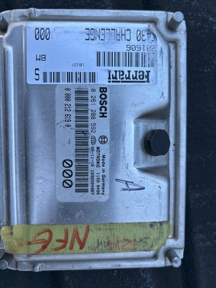 Ferrari 430 Challenge ECU's