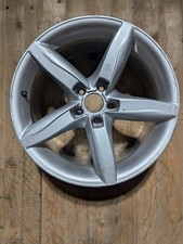 AUDI A4 B8 QUATTRO S LINE 18" SILVER ALLOY WHEEL 8K0601025D (R-A0)