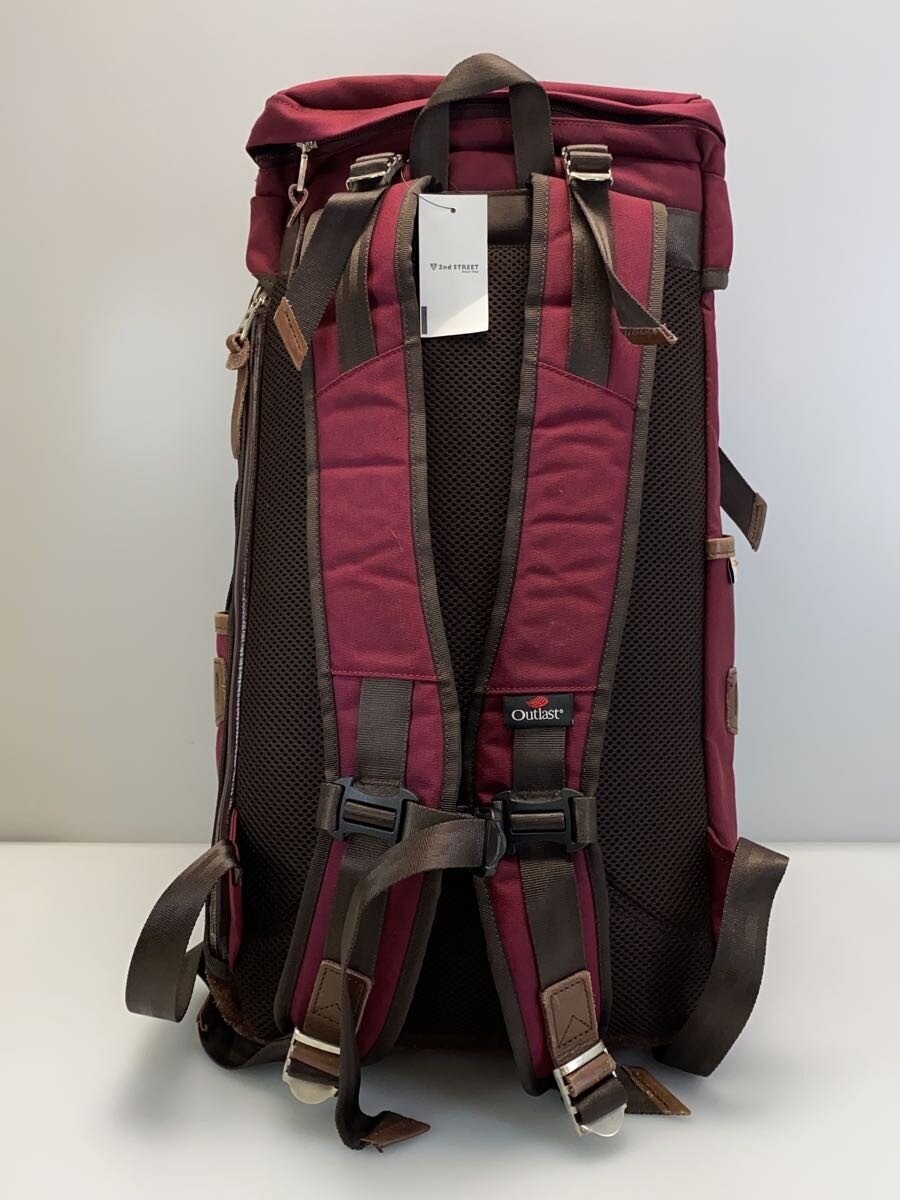 Mspc (Master Piece) Backpack Leather Patch Nylon … - image 3