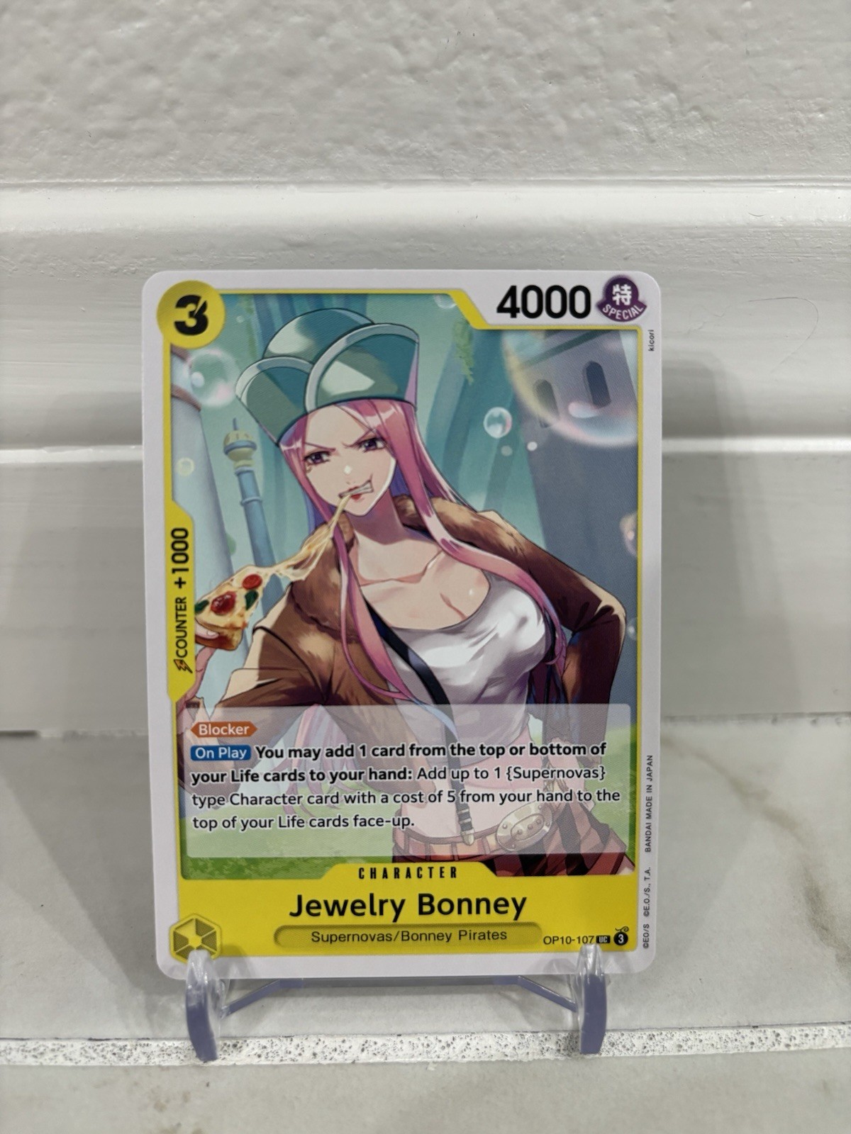One Piece Royal Blood English OP10 Jewelry Bonney OP10-107