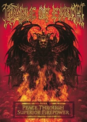 CRADLE OF FILTH - PEACE THROUGH SUPERIOR FIREPOWER ( 2005 ) DVD aus Sammlung 