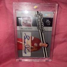 07-08 Gordie Howe Flashback Fabrics Spectrum Auto/jersey /25 Rare