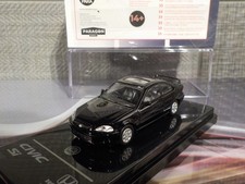 Paragon 1/64 Honda Civic Si EM1 Flamenco Nero 1999 (Alta Qualità) MODELLO AUTO