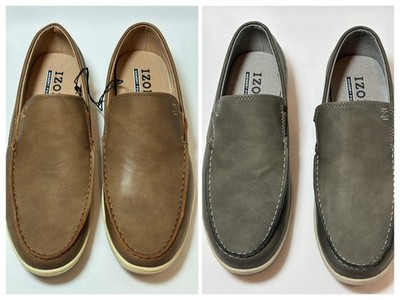 IZOD  Seapoint  Men s Quality Water Resistant Slip-On Casual Deck Shoe NEW