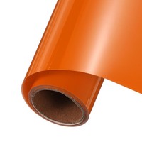 "Orangenes Vinyl, 12\" X 5', Selbstklebend, 1 StüCk Selbstklebende Vinylrolle"