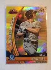 Kyle Manzardo Rookie Refractor Arizona League Insert 2024 Topps Bowman Chrome...