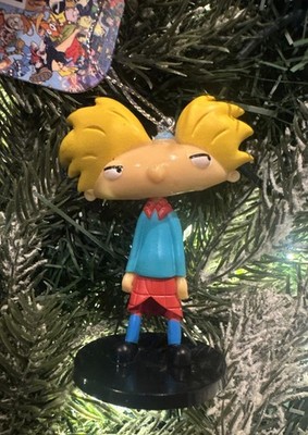 2025 Hey Arnold Football Headed Kid Nickelodeon Christmas Ornament, New w Tag