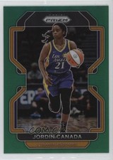 2022 Panini Prizm WNBA Green Prizm Jordin Canada #107 04h3