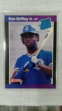 1989 Donruss The Rookies Ken Griffey Jr Rookie #3 Seattle Mariners Baseball