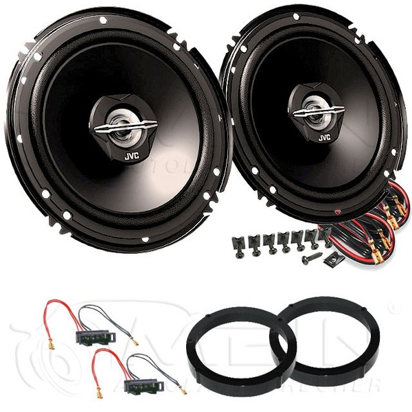 JVC Lautsprecher FüR VW Lupo 1998-2005 Heck-TüR Hinten 2-Wege Koax 300W #CE7L-image