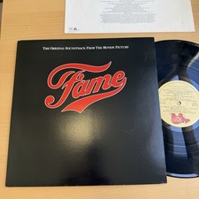 Fame Original Soundtrack Motion Picture Vinyl...