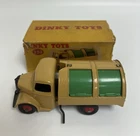 New ListingVintage Dinky Toys 252 Bedford Refuse Wagon Beige In Original Box