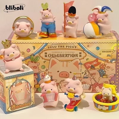 Lulu The Piggy Celebration Series Figure Desktop Decoration Toy Cute Gift