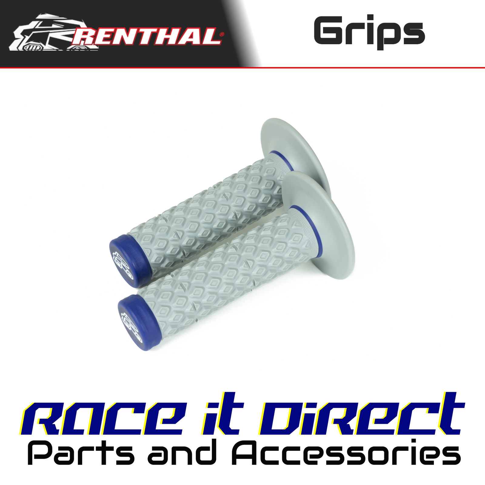 Renthal Dual Layer Comfort Grip Blue G206