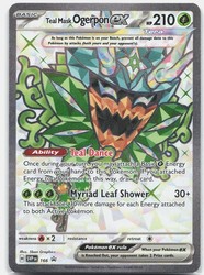 Teal Mask Ogerpon ex - 166 - Scarlet & Violet Promo Cards