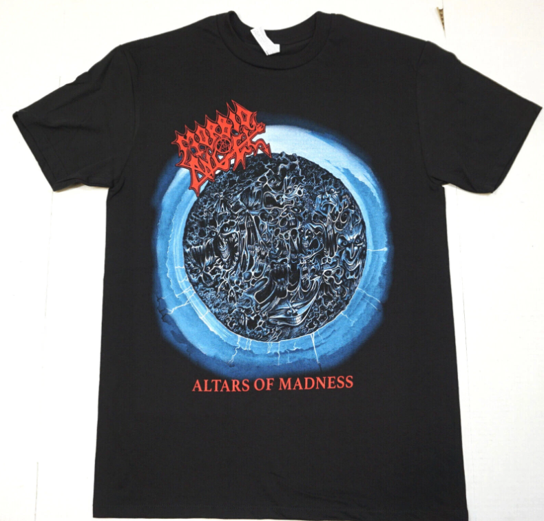 MORBID ANGEL Altars Of Madness T-Shirt Death Metal Band Tee Adult Size S-4XL