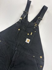 Carhartt Quilt Lined Double Knee Overalls R41 Bib Overalls Men s 44