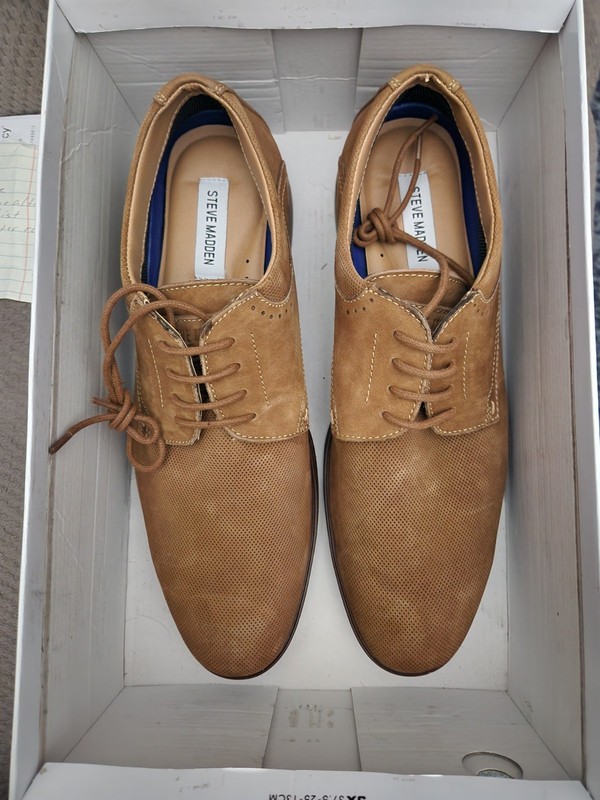 Steve Madden Larsen Oxford Mens Size 13 NEW IN BOX!!