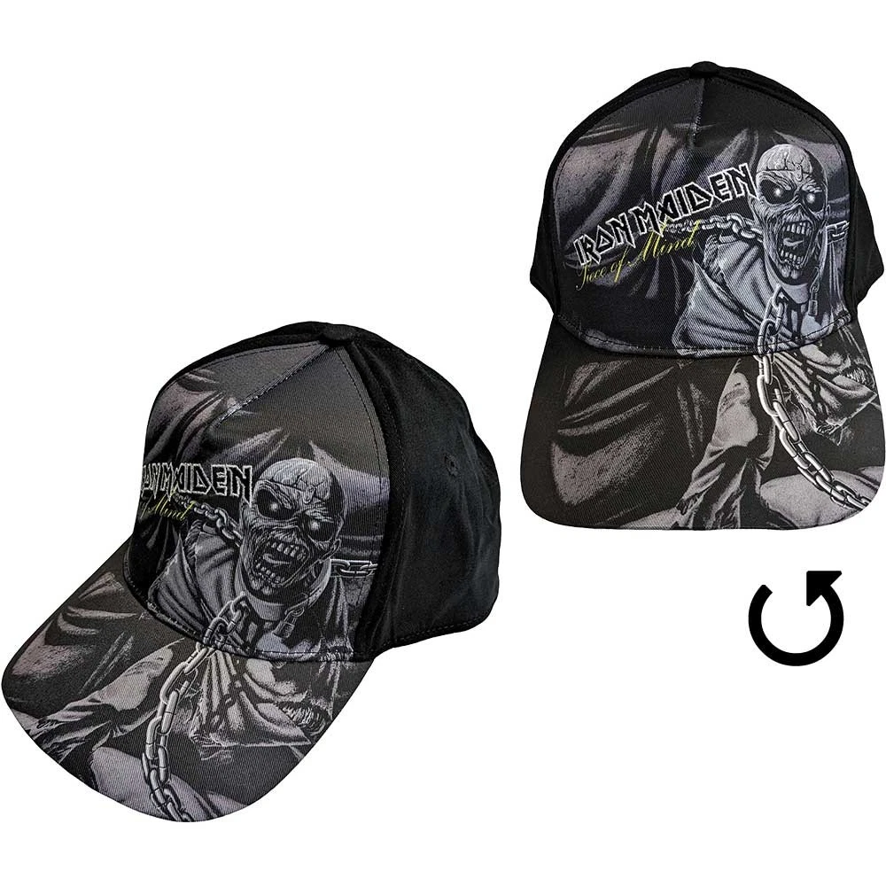 Iron Maiden Baseball Cap: Piece Of Mind Greyscale OFFICIAL NEW
Opens in a new window or tab