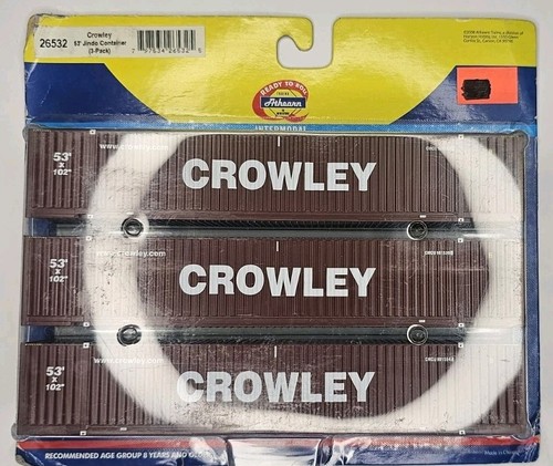 Contenedores Jindo Athearn Crowley 53' 26532 | Zustand: New