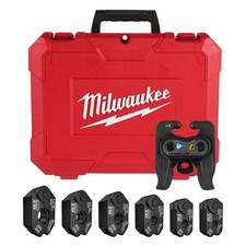 Milwaukee 1/4 Inch - 7/8 Inch Rls Pivoting Press Ring Kit For M12 Force Logic