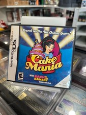 Cake Mania Nintendo DS, 2007 Majesco - Complete with Manual & CIB Tested